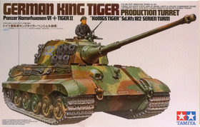 German King Tiger Production Turret, 1:35 (pidemmällä toimitusajalla)