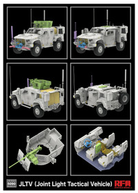 Joint Light Tactical Vehicle JLTV, 1:35 (pidemmällä toimitusajalla)
