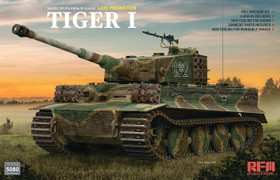 Sd.Kfz.181 Tiger I Late Production - full interior, 1:35 (pidemmällä toimitusajalla)