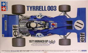 Tyrrell 003, 1971 Monaco GP, 1:12 (pidemmällä toimitusajalla)