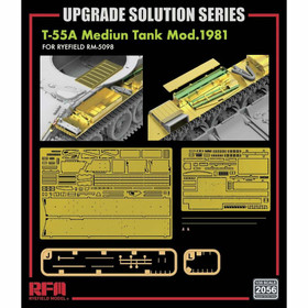 Upgrade set for RFM5098 T-55A Medium Tank Mod.1981, setti 2, 1:35 (pidemmällä toimitusajalla)