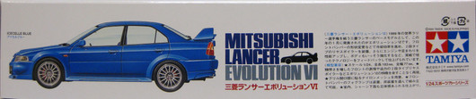Mitsubishi Lancer EVO VI, 1:24 (pidemmällä toimitusajalla)