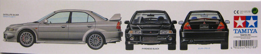 Mitsubishi Lancer EVO VI, 1:24 (pidemmällä toimitusajalla)