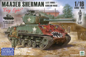 M4A3E Sherman Easy Eight-Late War/Korean War, 1:16 (pidemmällä toimitusajalla)