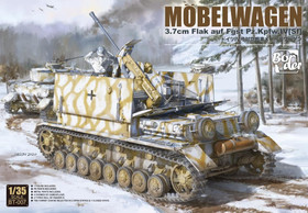 Möbelwagen 3.7cm Flak auf Fgst. Pz.Kpfw. IV (Sf), 1:35 (pidemmällä toimitusajalla)