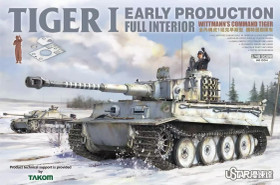 Tiger I Early Production Full Interior, 1:48 (pidemmällä toimitusajalla)