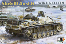 StuG.III Ausf.G early production with Winterketten, 1:35 (pidemmällä toimitusajalla)
