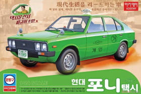 Hyundai Pony Taxi, 1:24 (pidemmällä toimitusajalla)