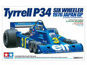 Tyrrell P34 Six Wheeler 1976 Japan GP, 1:20 (pidemmällä toimitusajalla)