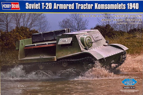 Soviet T-20 Armored Tractor Komsomolets 1940, 1:35 (pidemmällä toimitusajalla)