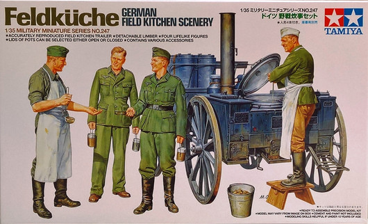 Felküche, German Field Kitchen Scenery, 1:35