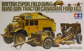 25PDR.Field Gun & Quad Gun Tractor, 1:35 (pidemmällä toimitusajalla)