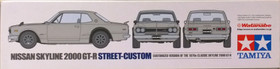 Nissan Skyline 2000 GT-R Street Custom, 1:24 (pidemmällä toimitusajalla)