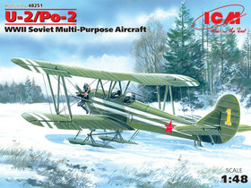 U-2/Po-2 WWII Soviet Multi-Purpose Aircraft, 1:48 (pidemmällä toimitusajalla)