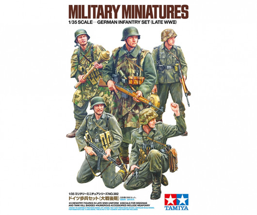 German Infantry Set (Late-WWII), 1:35 (pidemmällä toimitusajalla)