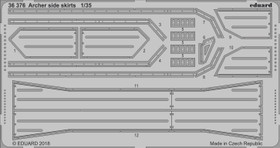 Archer Side Skirts (for Tamiya), 1:35