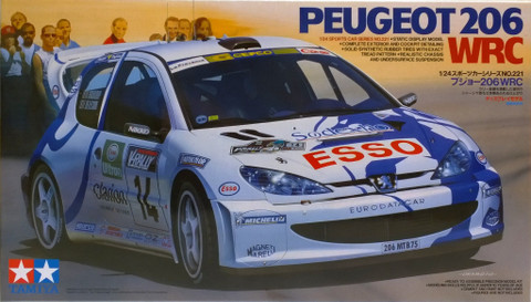 Peugeot 206 WRC '99, 1:24 (pidemmällä toimitusajalla)