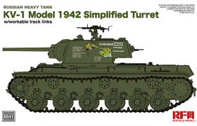 KV-1 Model 1942 Simplified Turret, 1:35