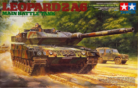 Leopard 2A6 Main Battle Tank, 1:35 (pidemmällä toimitusajalla)