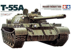 Russian Medium Tank T-55A, 1:35 (pidemmällä toimitusajalla)