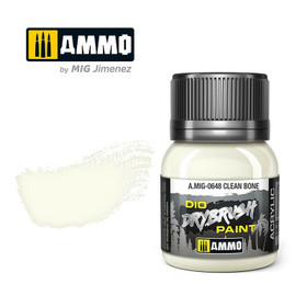 Dry Brush Clean Bone 40ml