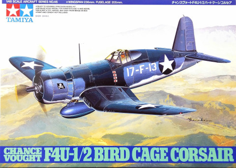 Chance Vought F4U-1/2 Bird Cage Corsair, 1:48 (pidemmällä toimitusajalla)
