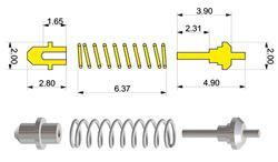 Shock Absorber type 'B' (4kpl)
