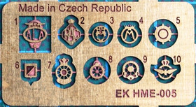 Emblem set / Keulamerkit 1:24/1:25