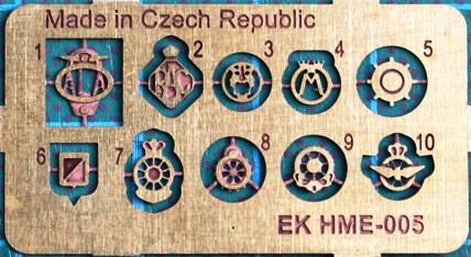 Emblem set / Keulamerkit 1:24/1:25