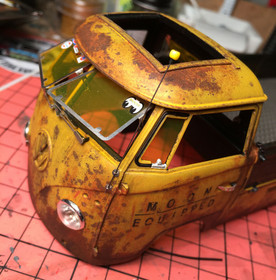 VW Type 2 windshield frames / VW Safarikehykset 1:24/1:25