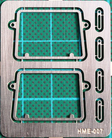 VW Type 2 windshield frames / VW Safarikehykset 1:24/1:25