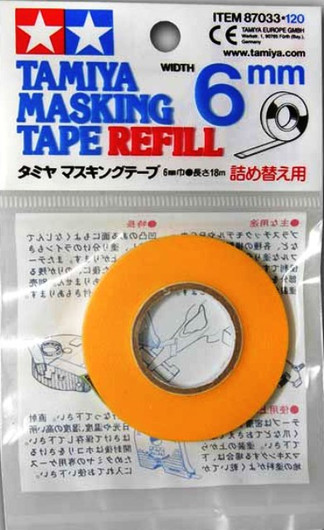 Maskiteippi 6mm (18m)