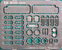 Interior detail set / Sisustan yksityiskohtia 1:24/1:25
