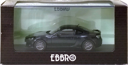 Subaru BRZ, gray, 1:43