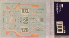 Renaul 4L '79 Oasis Rally Decals 1:24