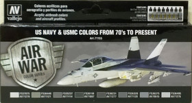 US Navy & USMC Colors From 70's to Present (8 x 17ml)