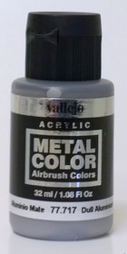 Dull Aluminium Metal Color 32ml