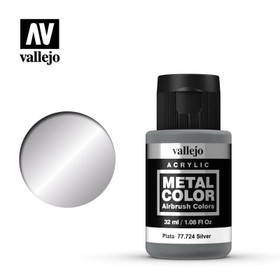 Silver Metal Color 32ml
