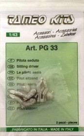 Sitting Driver 2kpl 1:43