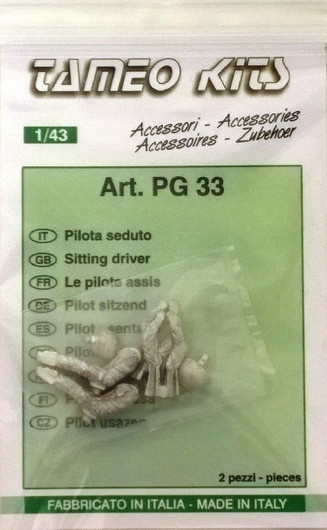 Sitting Driver 2kpl 1:43