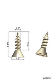 Self-tapping scrwes 1,4 x 5,5mm (10kpl)