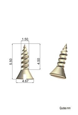 Self-tapping scrwes 1,4 x 5,5mm (10kpl)