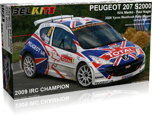 Peugeot 207 S2000 '09 Ypres Westhoek Rally Winner 1:24 (pidemmällä toimitusajalla)