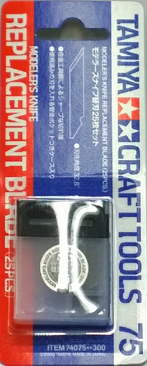 Modeler's Knife Replacement Blades (25kpl)