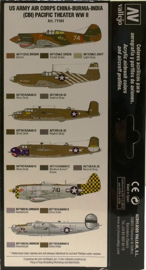 US Army Air Corps China-Burma-India Pacific Theater WWII