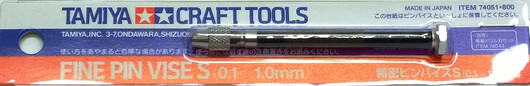 Fine Pin Vise S, sormipora (0.1mm-1.0mm)