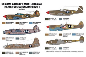 US Army Air Corps Mediterranean Theater Operations (MTO) WWII