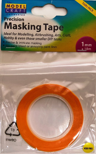 Maskiteippi 1mm x 18m 2kpl