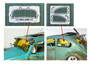 Beetle safari frame / VW Kuplan etuikkunan safarikehys 1:24/1:25