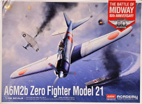 A6M2b Zero Fighter Model 21, 1:48 (pidemmällä toimitusajalla)